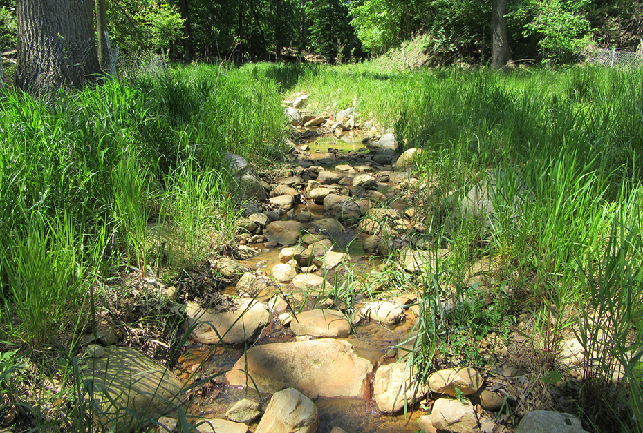 Arlington National Cemetery stream restoration